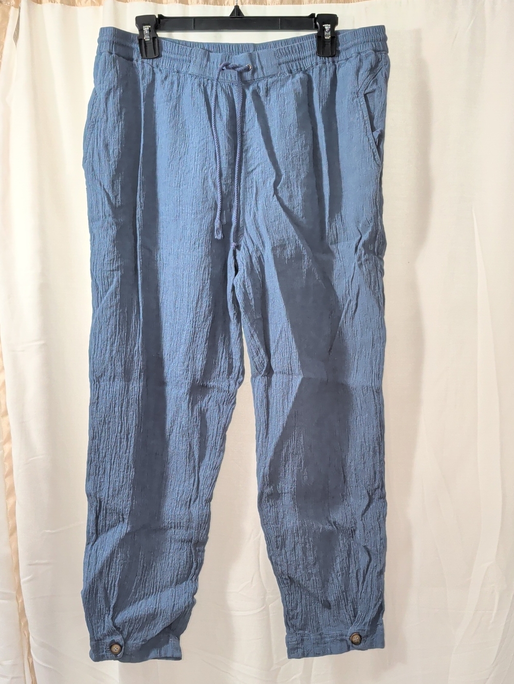 Poetry Linen/Cotton Jogger Trousers